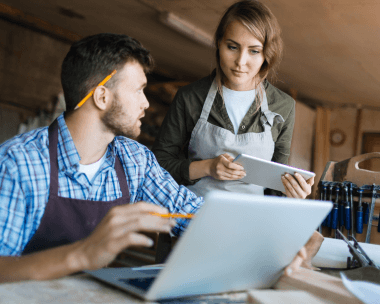 A translator working on affordable and accurate industry-specific translations for businesses in Perris, CA.
