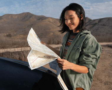 A prospective resident discovering the best of Atascadero, CA, as an ideal relocation destination with historical sites.